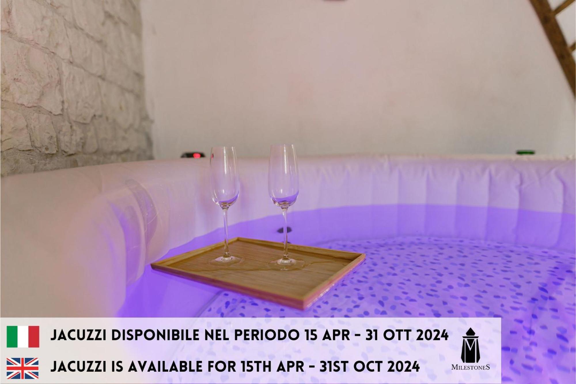 Milestones Modern Suite Trullo Jacuzzi Spa & Relax アルベロベッロ エクステリア 写真
