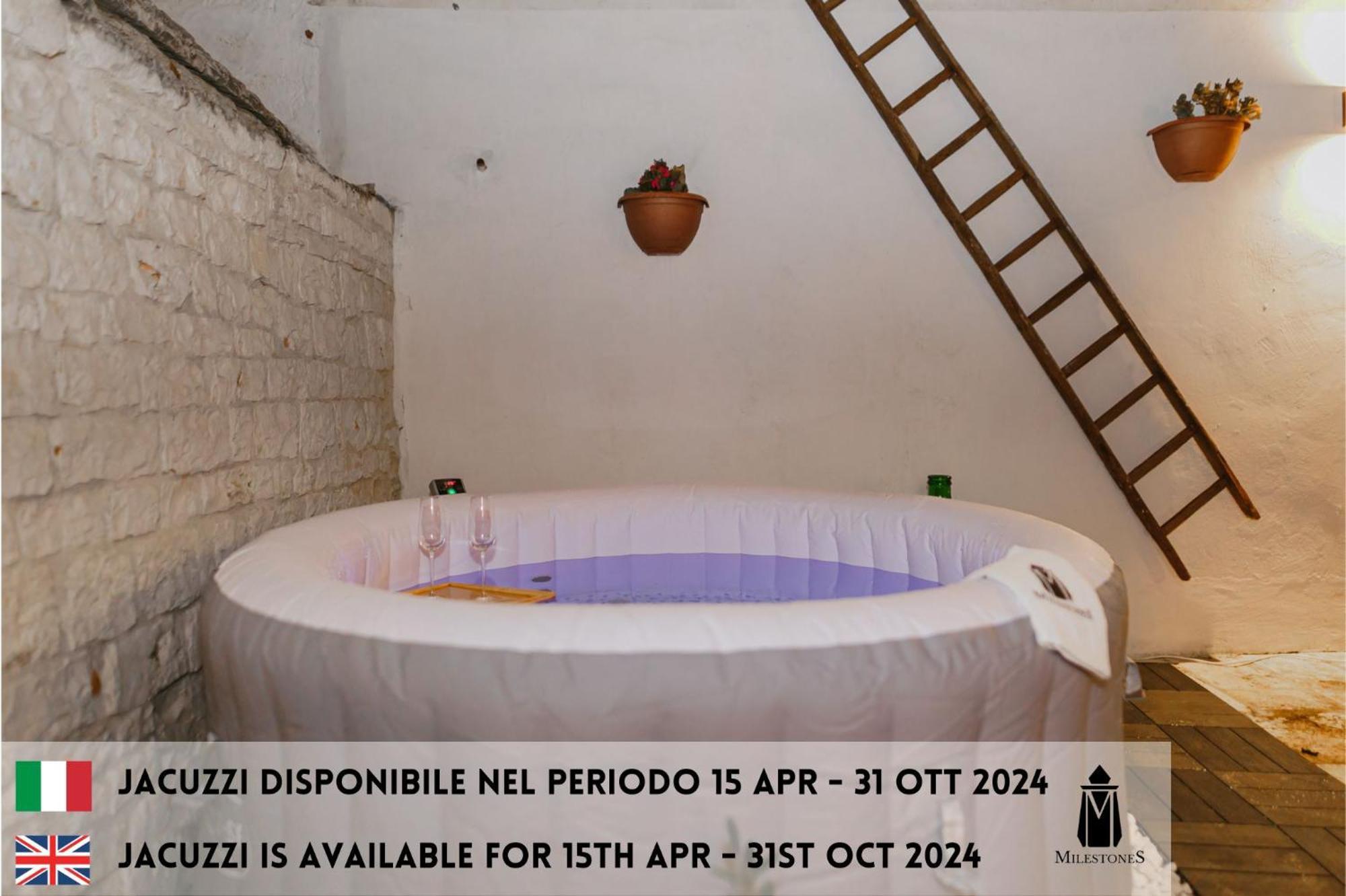 Milestones Modern Suite Trullo Jacuzzi Spa & Relax アルベロベッロ エクステリア 写真